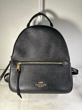 COACH Jordyn Backpack, Black w gold
